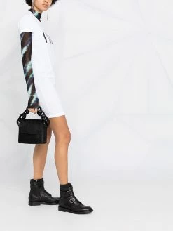 Dsquared2 robe courte à logo imprimé