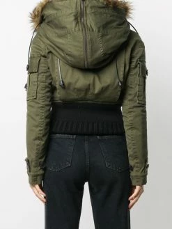 Dsquared2 Prix Distinctifs Parka à coupe crop parkas femme 12 Dsquared2 parka à coupe crop