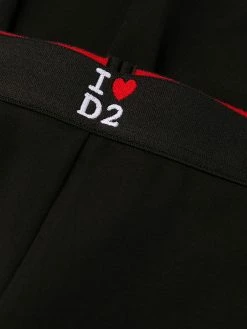 Dsquared2 legging à logo en jacquard