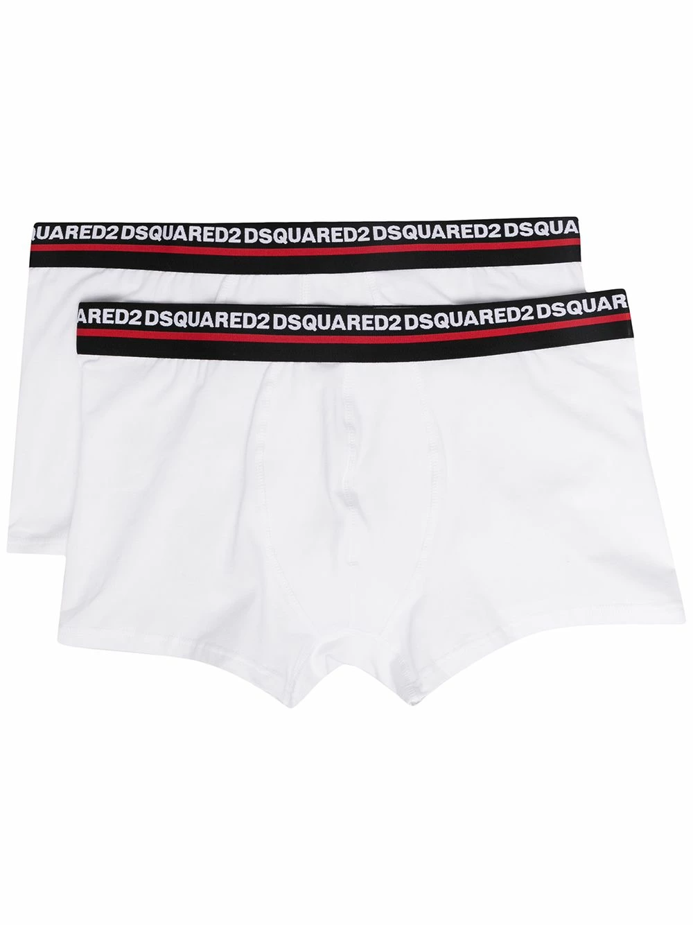 Dsquared2 Meilleure qualité Lot de deux boxers à bande logo slips & boxers homme 3 Dsquared2 lot de deux boxers à bande logo