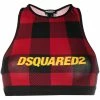 Dsquared2 brassière de sport à logo imprimé