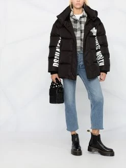 Dsquared2 doudoune à logo imprimé