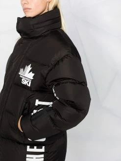 Dsquared2 doudoune à logo imprimé