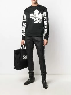 Dsquared2 sweat Ski à logo imprimé