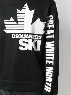 Dsquared2 sweat Ski à logo imprimé