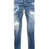Dsquared2 jean slim Icon à effet usé