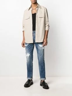 Dsquared2 jean slim Icon à effet usé