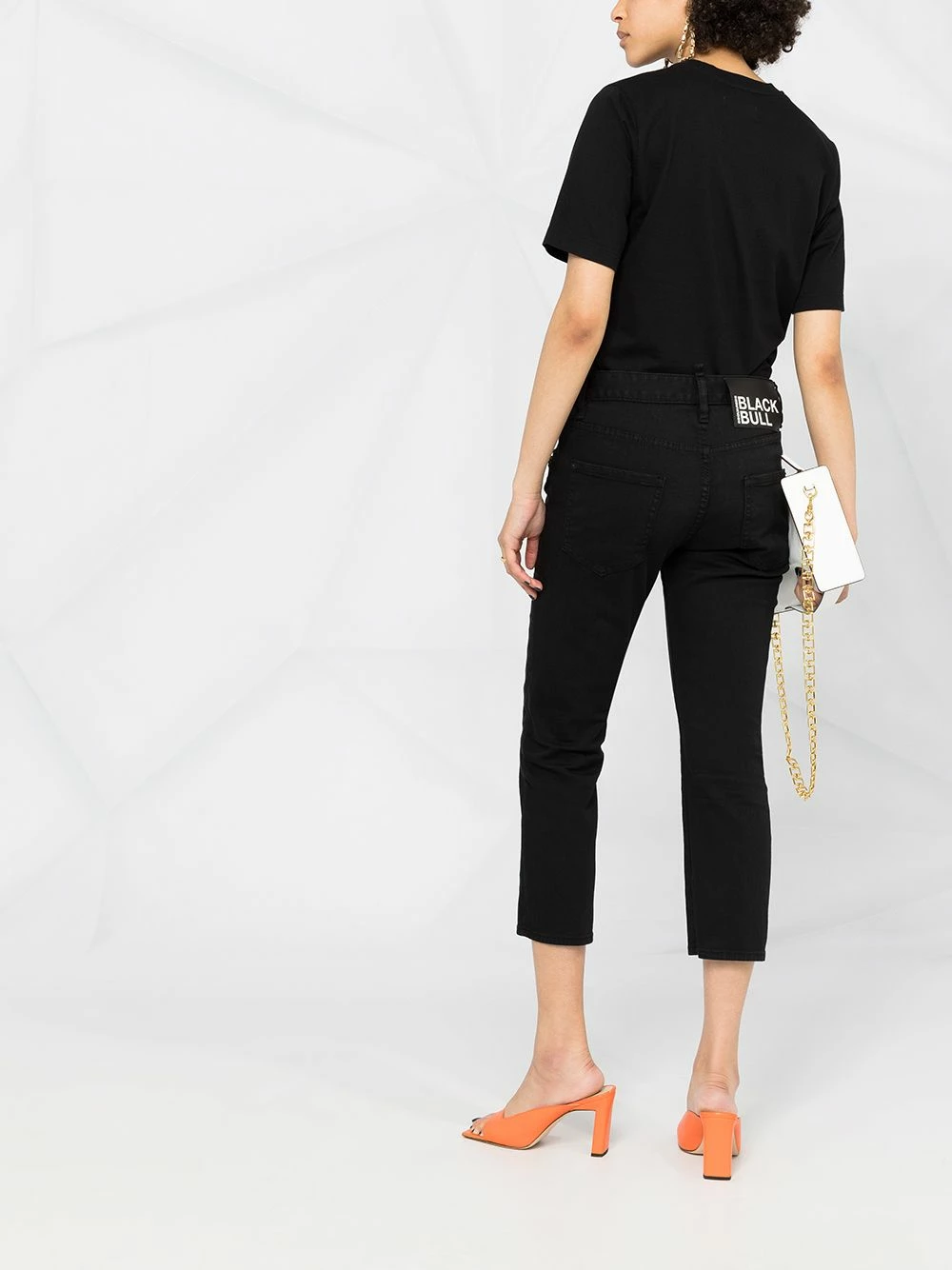 Dsquared2 Discount En Ligne Jean court à taille basse jeans courts femme 8 Dsquared2 jean court à taille basse