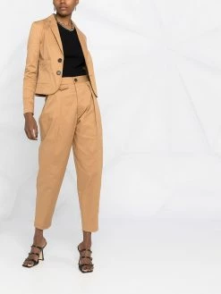 Dsquared2 blazer court à design asymétrique