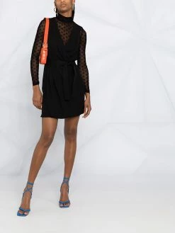 Dsquared2 robe courte à taille ceinturée
