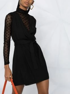 Dsquared2 robe courte à taille ceinturée