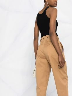 Dsquared2 pantalon taille-haute à pinces