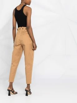 Dsquared2 pantalon taille-haute à pinces