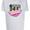 Dsquared2 Qualité Fiable T shirt à logo imprimé t-shirts homme 1 Dsquared2 t-shirt à logo imprimé