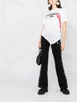 Dsquared2 t-shirt à lien de resserrage