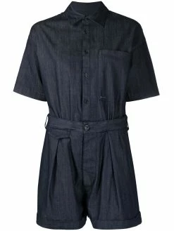 Dsquared2 combishort ceinturée à manches courtes