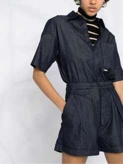 Dsquared2 combishort ceinturée à manches courtes