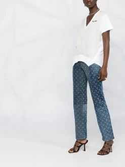 Dsquared2 t-shirt à ourlet incurvé