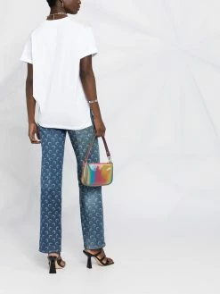 Dsquared2 t-shirt à ourlet incurvé