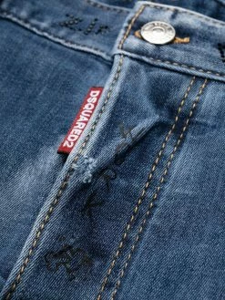 Dsquared2 jean à effet taches de peinture