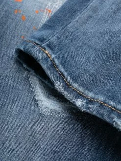 Dsquared2 jean à effet taches de peinture
