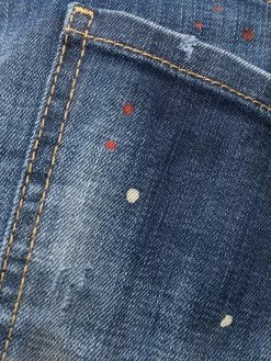 Dsquared2 jean à effet usé