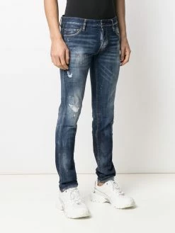 Dsquared2 jean à effet usé