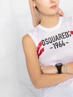 Dsquared2 débardeur à logo imprimé