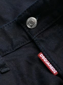 Dsquared2 jean crop à ourlet à revers