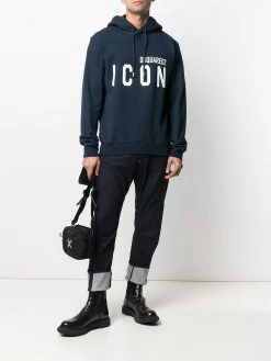 Dsquared2 jean crop à ourlet à revers