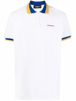 Dsquared2 polo à logo imprimé