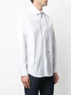 Dsquared2 Chemise à plaque logo Qualité Supérieure chemises homme 9 Dsquared2 chemise à plaque logo