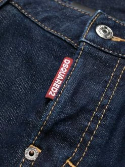 Dsquared2 pantalon slim à taille mi-haute