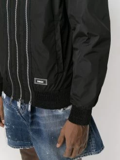 Dsquared2 veste bomber à détail de zips
