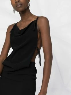 Dsquared2 robe courte à design à brides