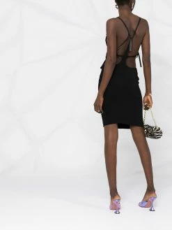 Dsquared2 robe courte à design à brides