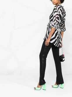 Dsquared2 chemise à imprimé zèbre