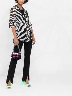 Dsquared2 chemise à imprimé zèbre