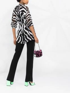 Dsquared2 chemise à imprimé zèbre