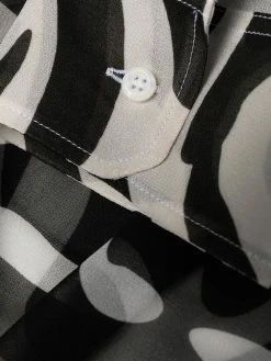 Dsquared2 chemise à imprimé zèbre