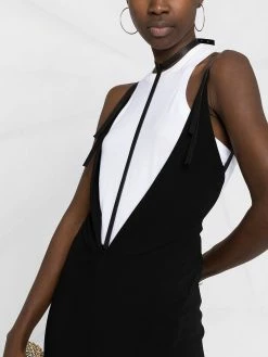 Dsquared2 robe à détail de harnais