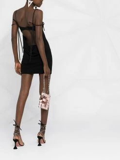 Dsquared2 robe à détails de bretelles