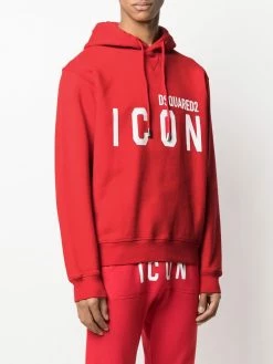Dsquared2 hoodie à logo imprimé Icon