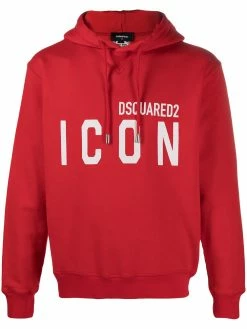 Dsquared2 hoodie à logo imprimé Icon