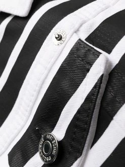 Dsquared2 veste en jean à logo imprimé