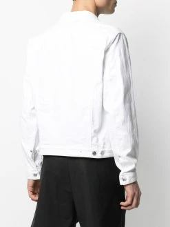 Dsquared2 veste en jean à logo imprimé