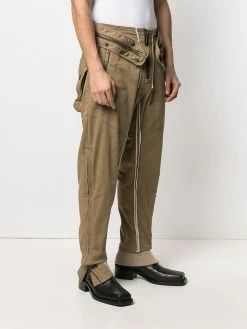 Dsquared2 pantalon à détails zippés