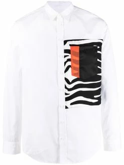 Dsquared2 chemise à imprimé zèbre