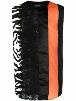 Dsquared2 débardeur à design d'empiècements