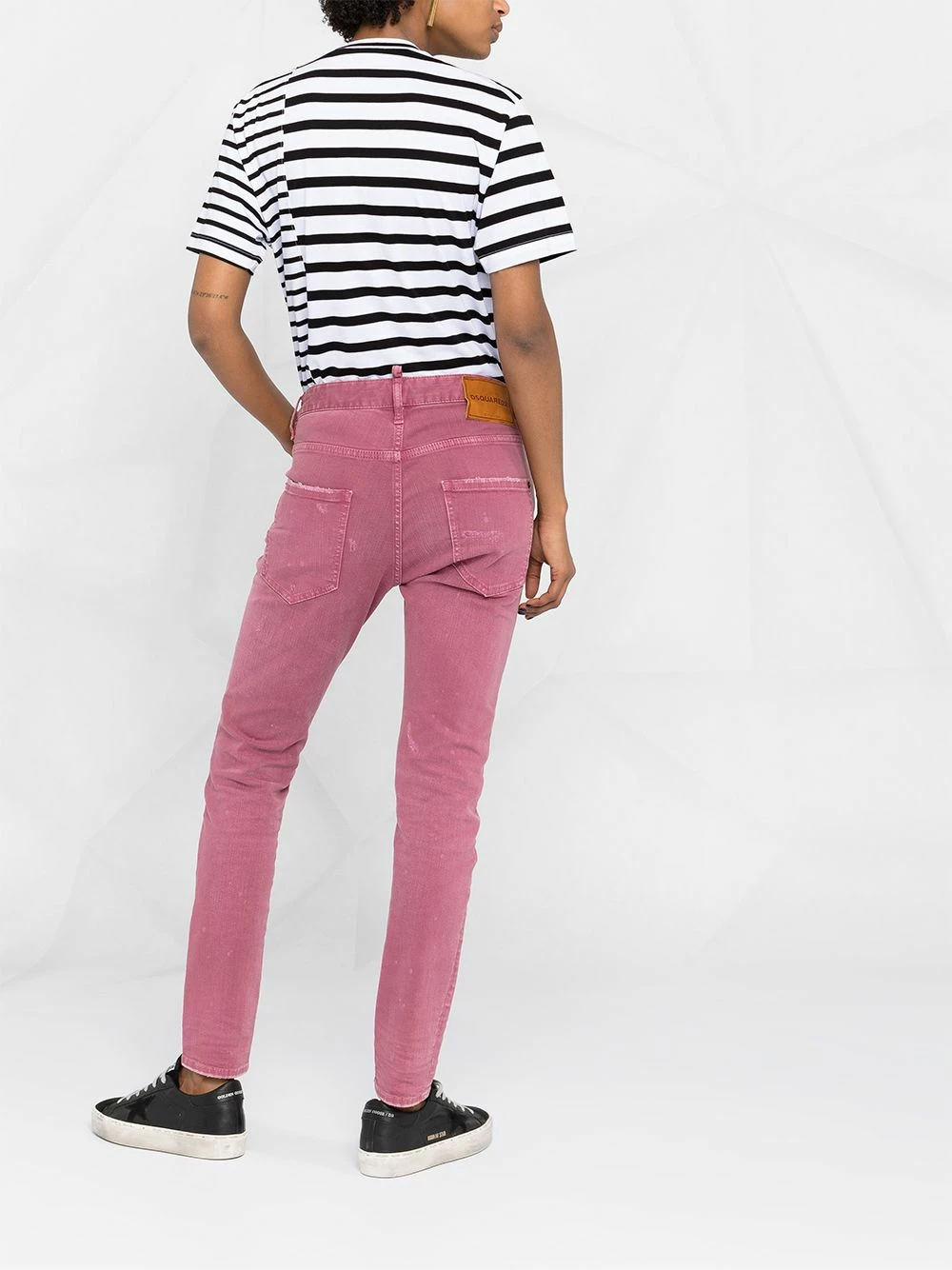 Dsquared2 Bon Rapport Coût-Efficacité Jean skinny à effet usé jeans skinny femme 6 Dsquared2 jean skinny à effet usé